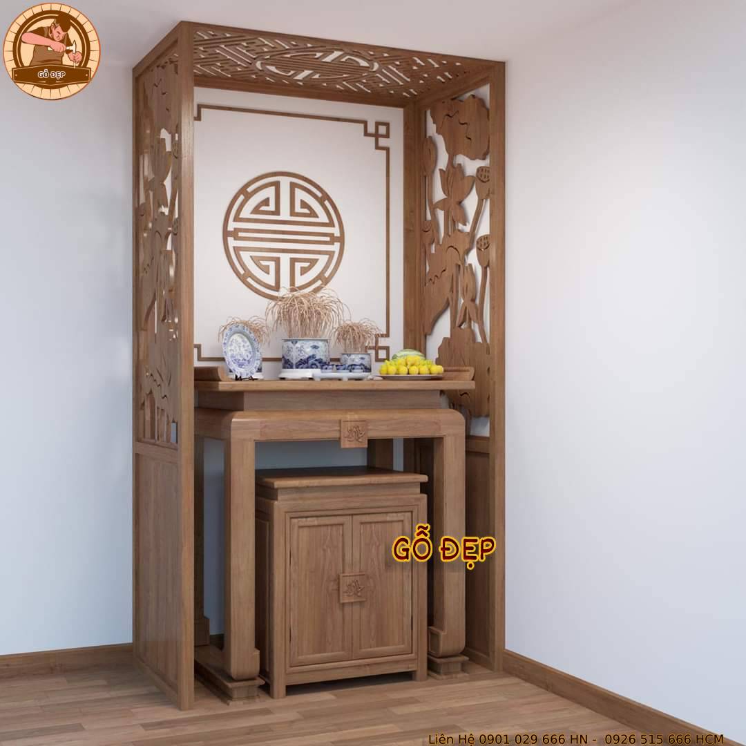 Mẫu bàn thờ bt 85 Tại Xưởng Gỗ Đẹp