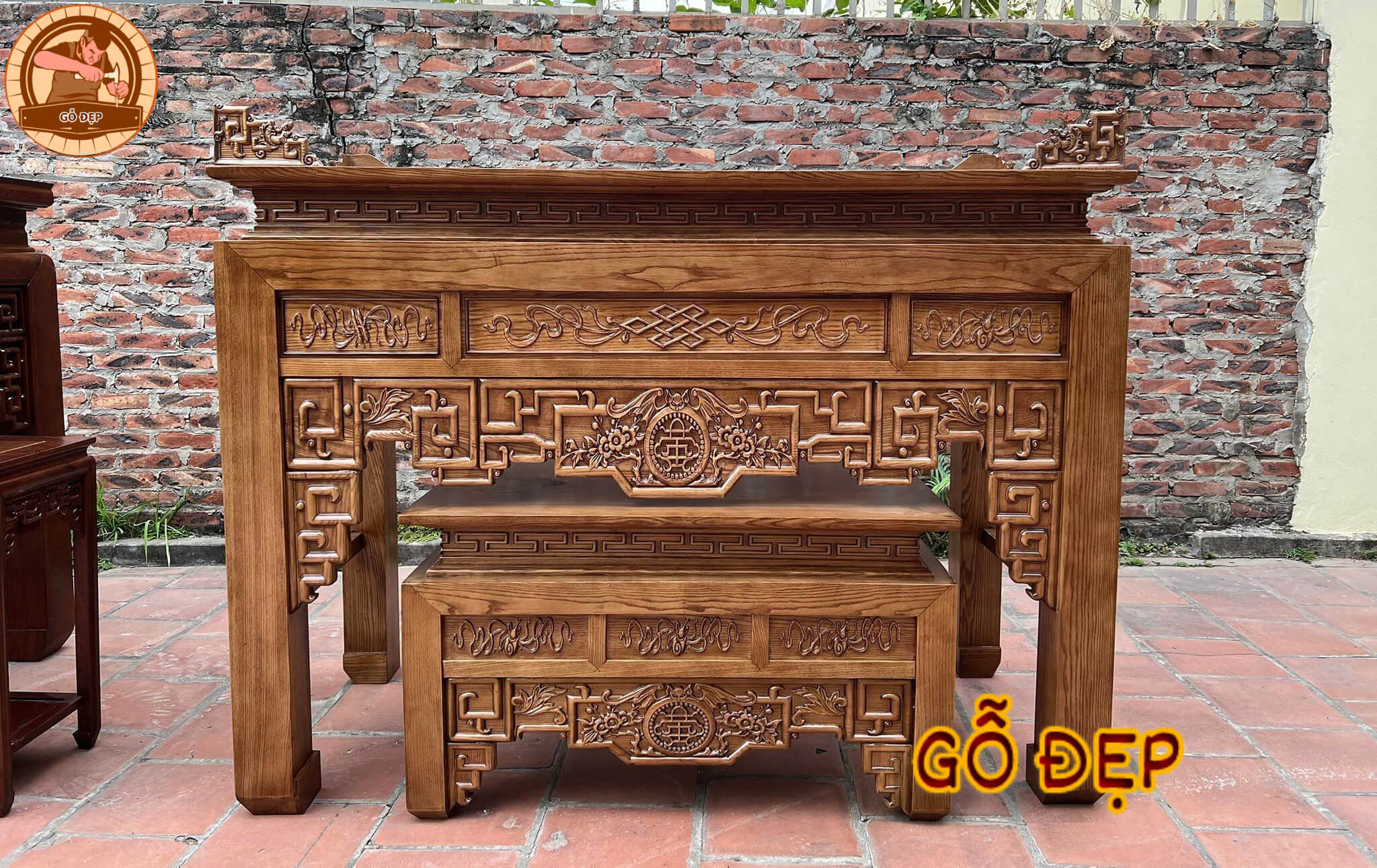 Sản phẩm được sản xuất từ chất liệu gỗ cao cấp