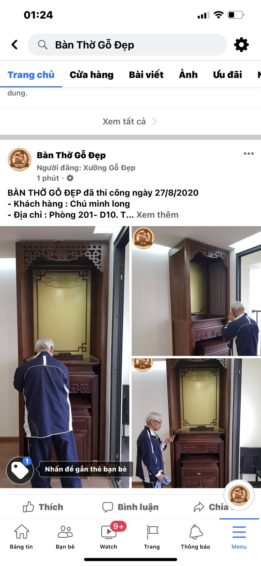 Hình ảnh thi công trưc tiếp