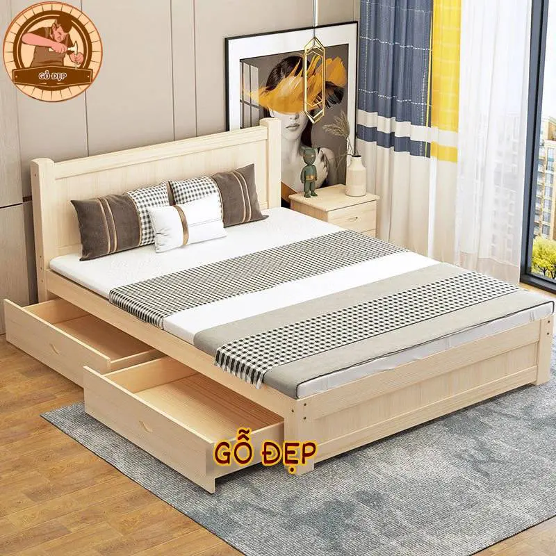 Mẫu giường ngủ cao cấp sang trọng phù hợp cho nhà chung cư