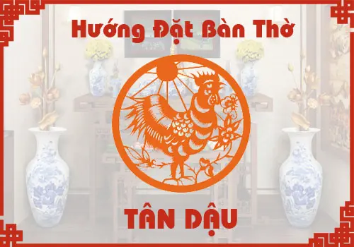Hướng đặt bàn thờ theo tuổi 1981 là hướng Bắc
