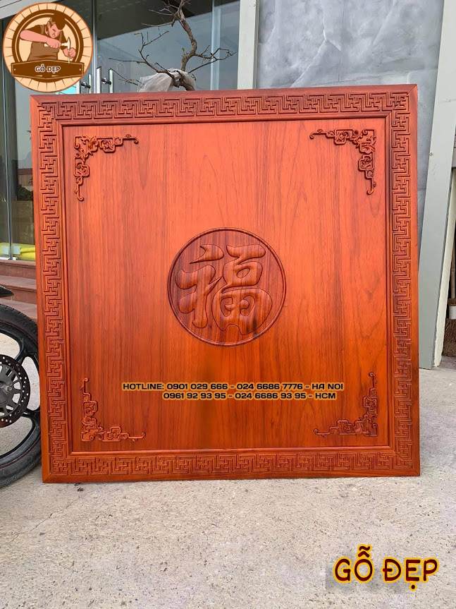 Vách trang trí bàn thờ đẹp, hiện đại