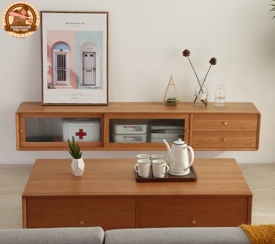 Kệ Tivi Treo Tường MS 30 phù hợp mọi không gian phòng khách