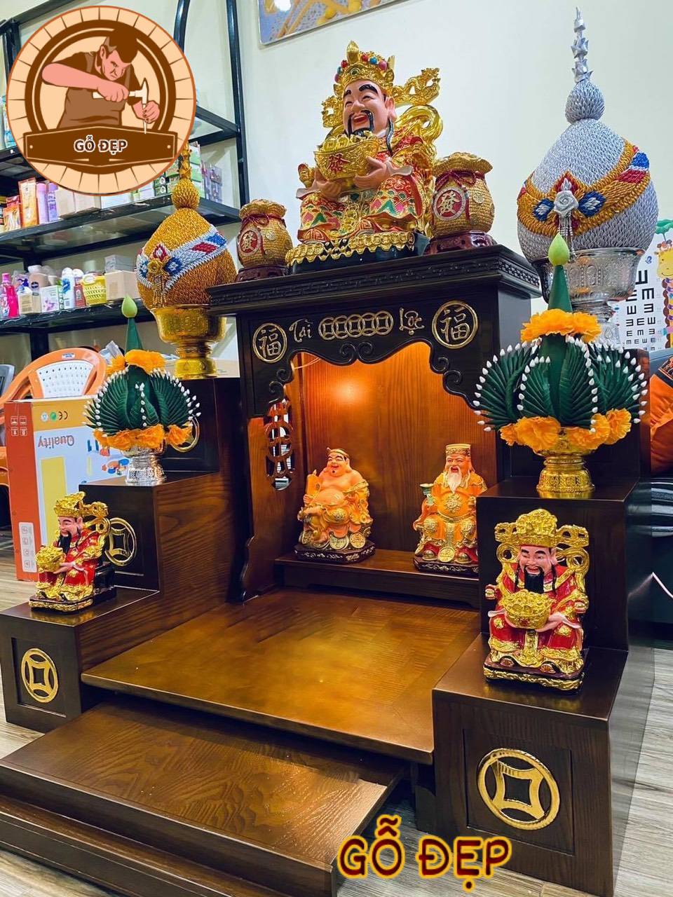 Bàn Thờ Ông Địa Thần Tài OTT 76