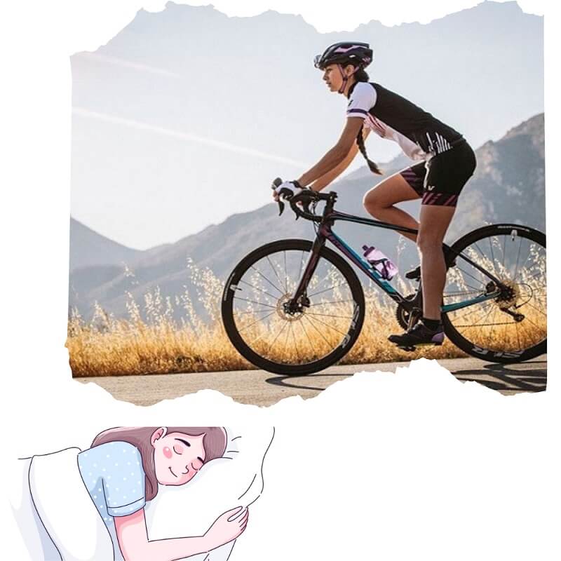 Mơ thấy bản thân mình đi xe đạp