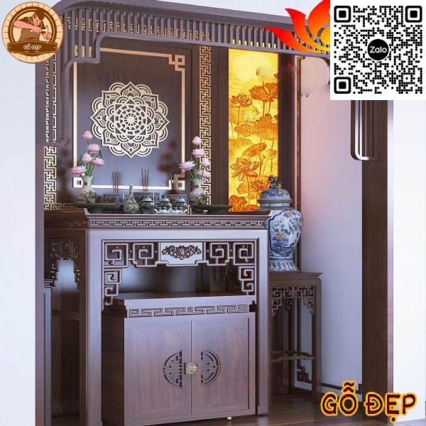 Thiết kế có kích thước vừa phải, phù hợp với nhiều không gian và phong cách trang trí khác nhau.