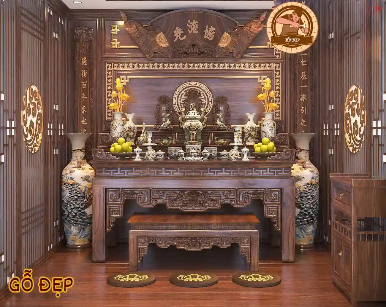 Cách rút chân nhang bàn thờ cúng gia tiên