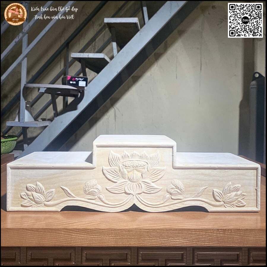 Kệ Tam Cấp Hoa Sen 01 - Mẫu được ưa chuộng nhiều nhất