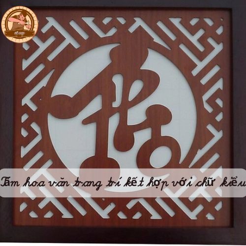 Tấm hoa văn trang trí hoa văn