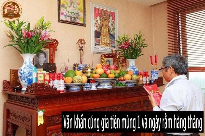 Văn khấn mùng 1 hàng tháng