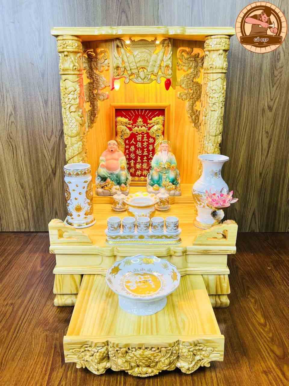 Giải bàn thờ Thần Tài - Thổ địa của chủ cũ