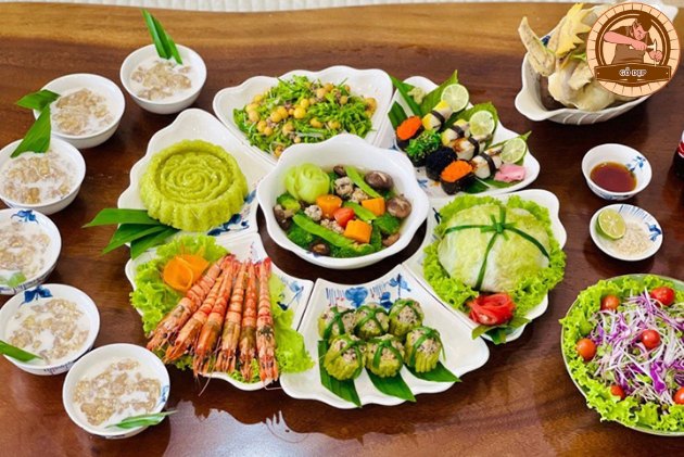 Mâm cơm cúng giỗ thể hiện lòng thành kính