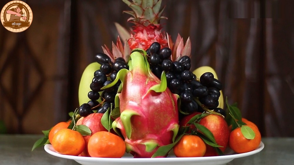 Ý nghĩa của từng loại quả trong mâm ngũ quả bàn thờ gia tiên ngày Tết