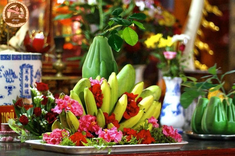 Sự khác biệt trong mâm ngũ quả bàn thờ gia tiên 3 miền