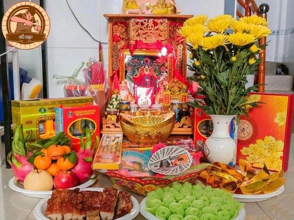 Lễ vật cúng văn khấn di chuyển bàn thờ Thần Tài