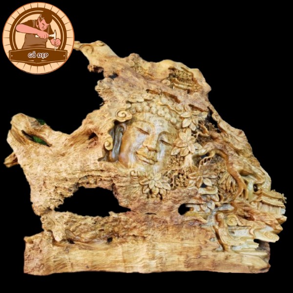 Tượng Phật Gỗ Kháo