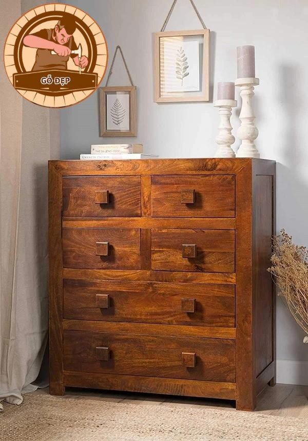 Tủ làm từ loại gỗ này mang đến sự sang trọng, hiện đại