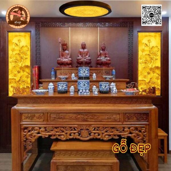 Thờ tối đa 3 bức tượng Phật