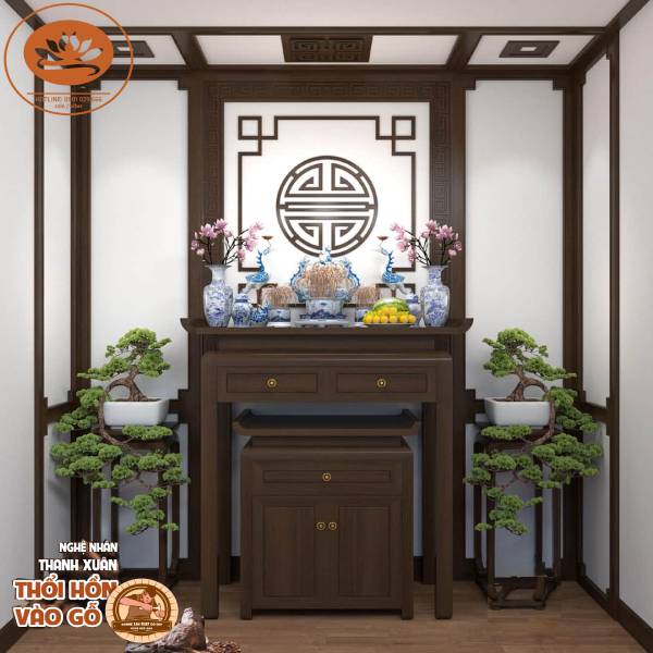 Phòng thờ đặt trên nhà vệ sinh là một điều cấm kỵ