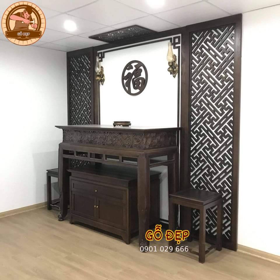 Án gian thờ BT12 Gỗ Đẹp cao cấp