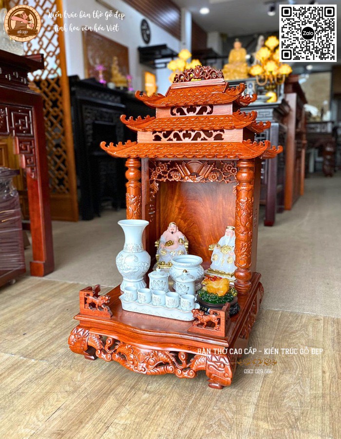 Đặt bàn thờ Thần tài Thổ Địa theo hướng 2 cung tốt là Tài Lộc và Quý Nhân