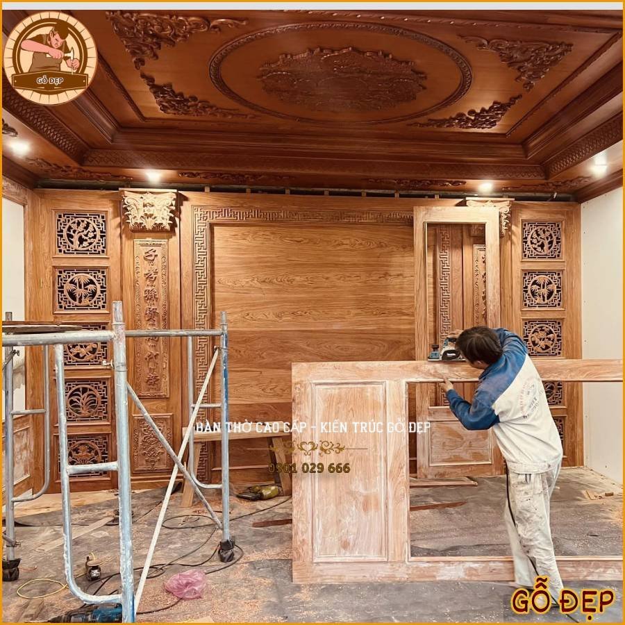 Xưởng Gỗ Đẹp - địa chỉ mua bàn thờ tại Bắc Ninh