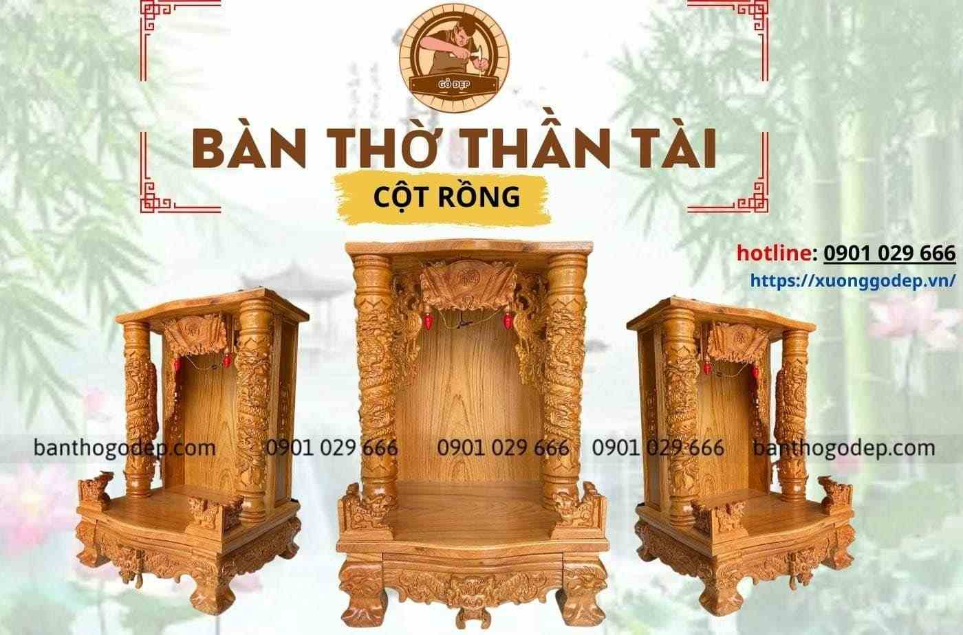 Tại sao nên chọn mua bàn thờ thần tài – ông địa?