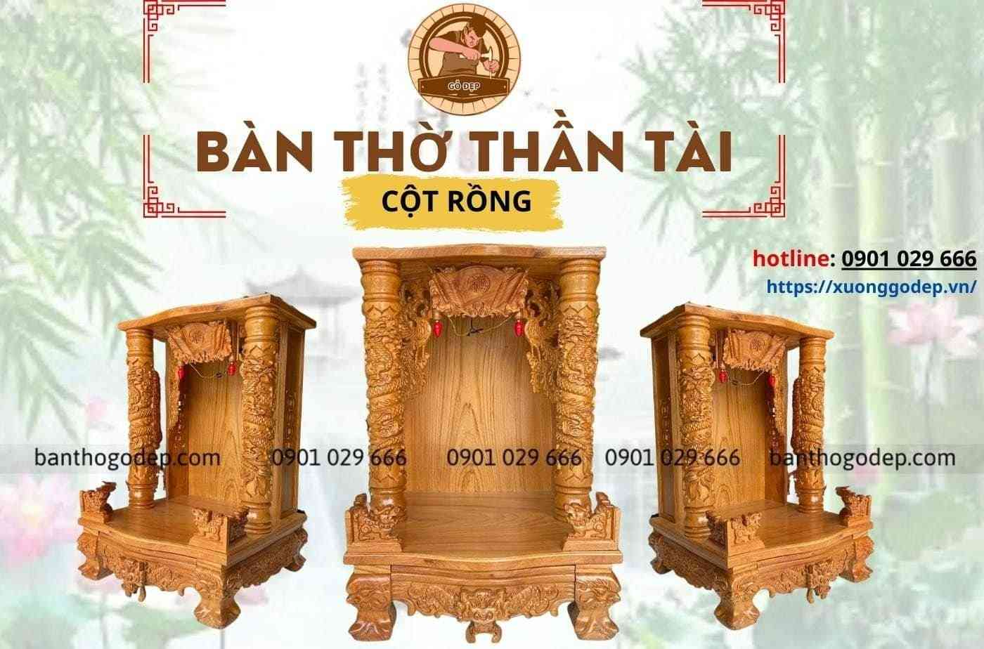Những điều cần biết về bàn thờ Ông Địa -Thần Tài