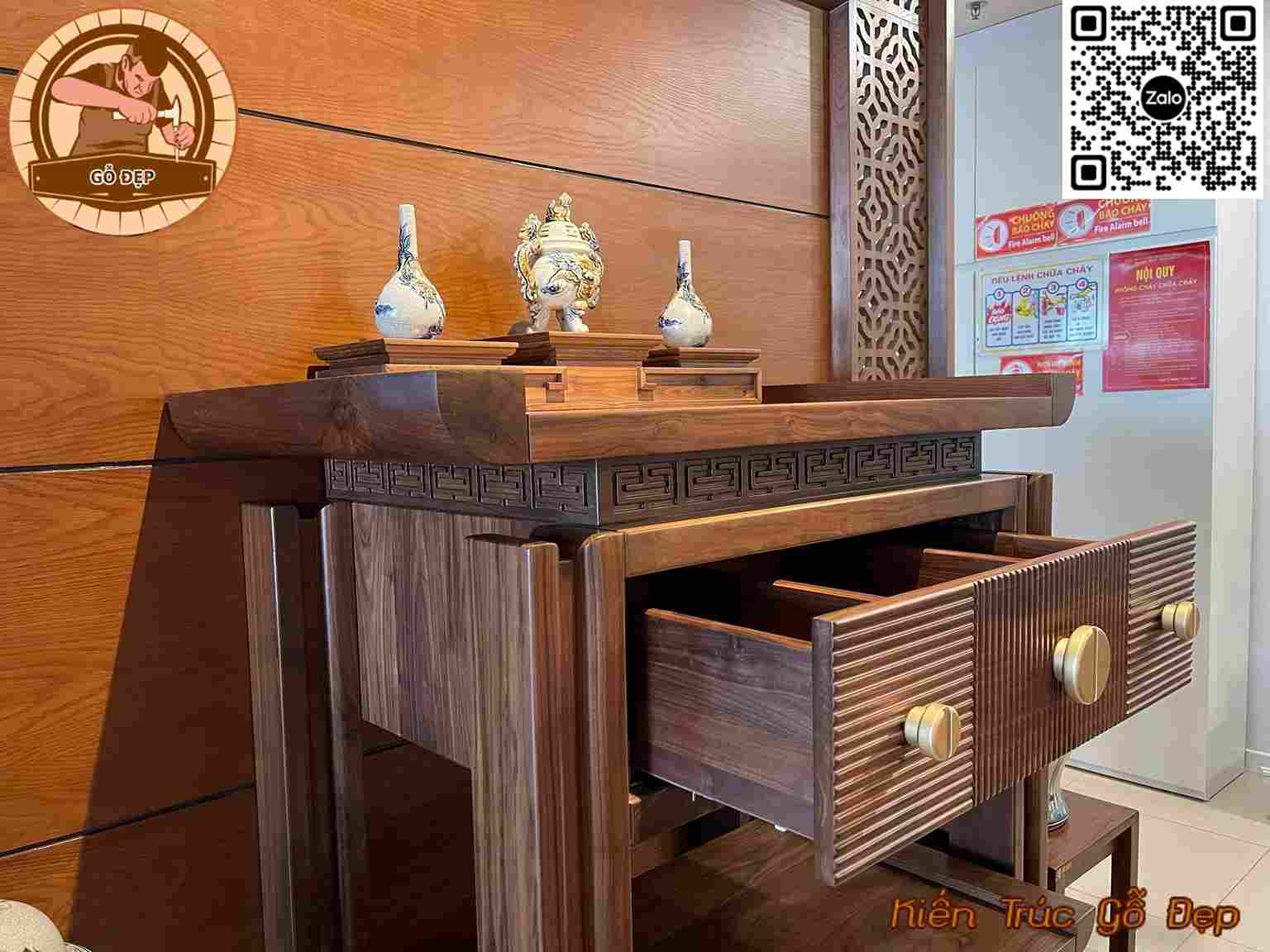 Bàn thờ gia tiên được ưa chuộng tại Đà Nẵng