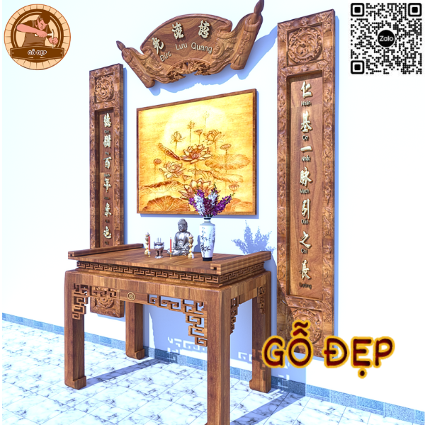 Bộ Hoành Phi - Câu Đối HC 05