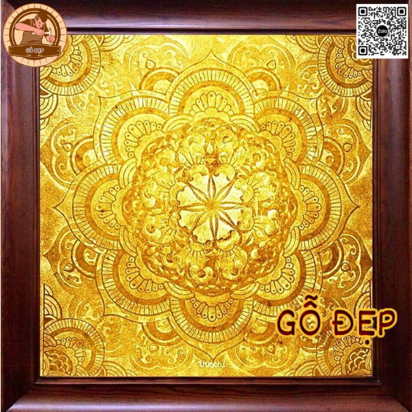 Tranh trúc chỉ Mandala Đẹp Hiện Đại Tc10