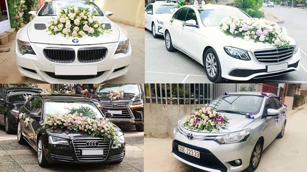 Thuê xe cưới đi trong nội thành