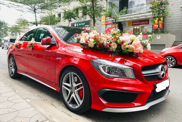 Cho thuê xe cưới Mercedes dòng S500