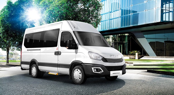 Kích thước xe 16 chỗ của dòng Iveco Daily thì có khoang hành lý rất lớn