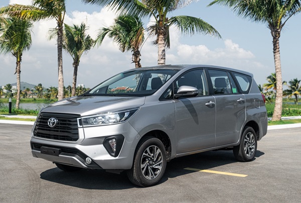 Chiều dài xe 7 chỗ của dòng xe Toyota Innova