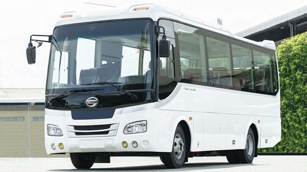 Các dòng xe cho thuê xe 35 chỗ tại Hà Nội đang được sử dụng