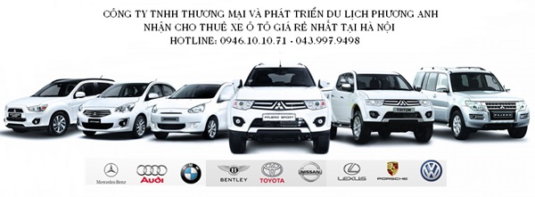 Dịch vụ cho thuê xe ô tô có lái