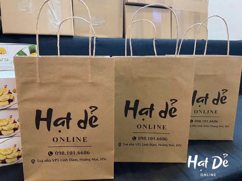 Túi giấy của hệ thống Hatdeonline