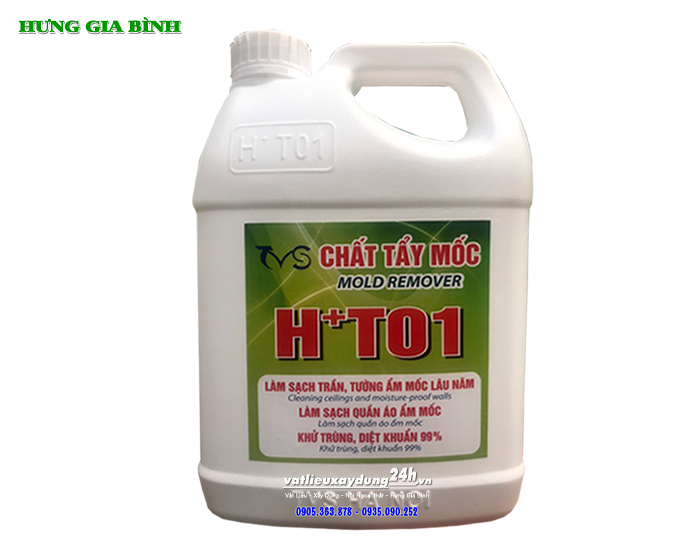 Hóa chất tẩy rửa nấm mốc tường H+T01