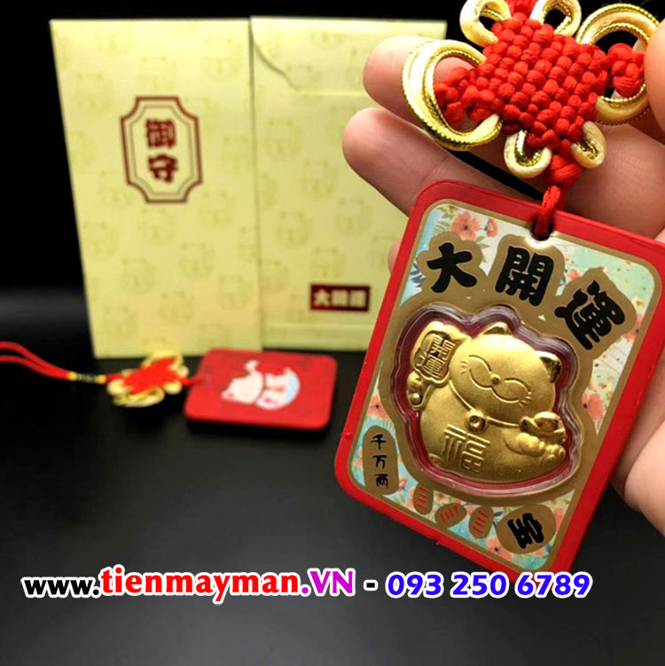 cung cấp số lượng bao lì xì mèo thần tài vàng 24k giá sỉ tốt nhất