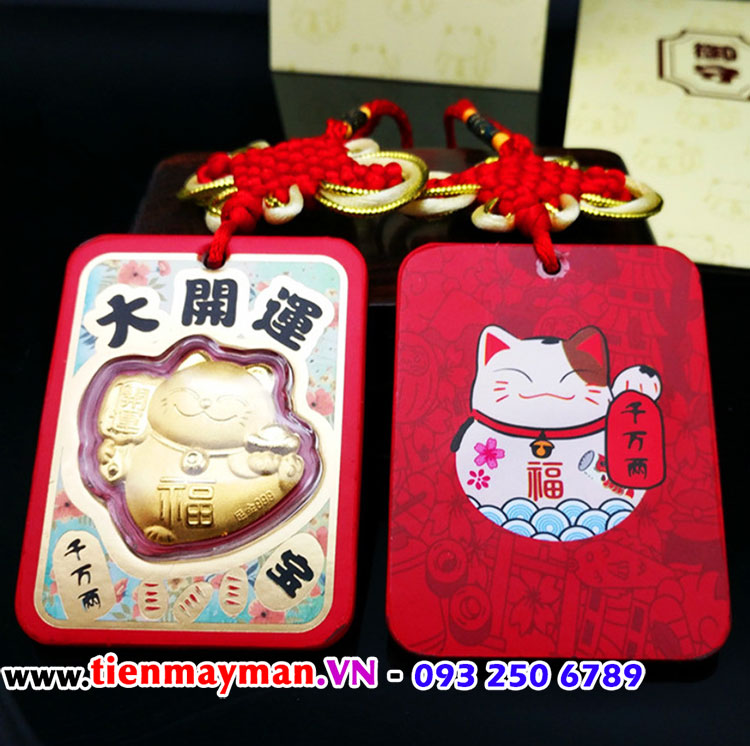 cung cấp số lượng bao lì xì mèo thần tài vàng 24k giá sỉ tốt nhất