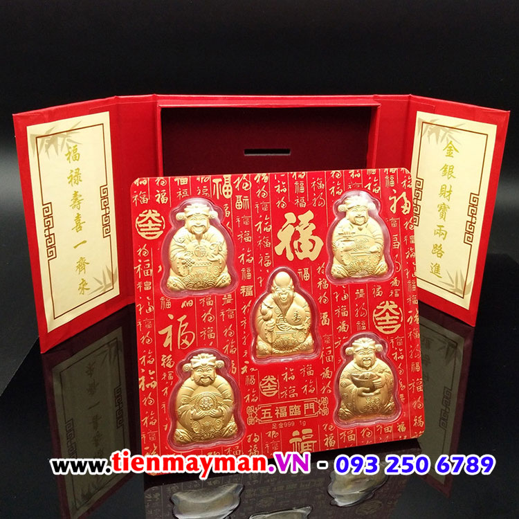 cung cấp số lượng Bộ 5 ông Phúc Lộc Thọ Tài Hỷ mạ vàng 24k giá sỉ tốt nhất