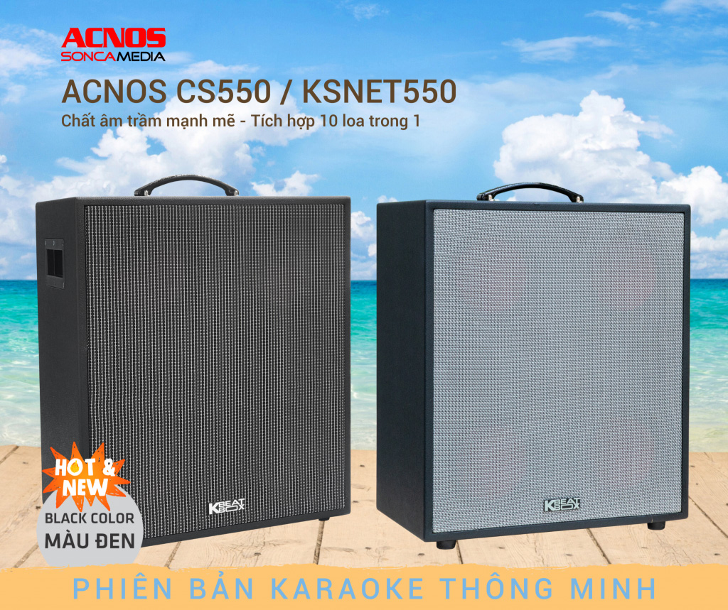 Loa karaoke di động Acnos KSNet550