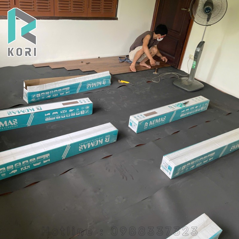 Cách lắp đặt thi công sàn gỗ
