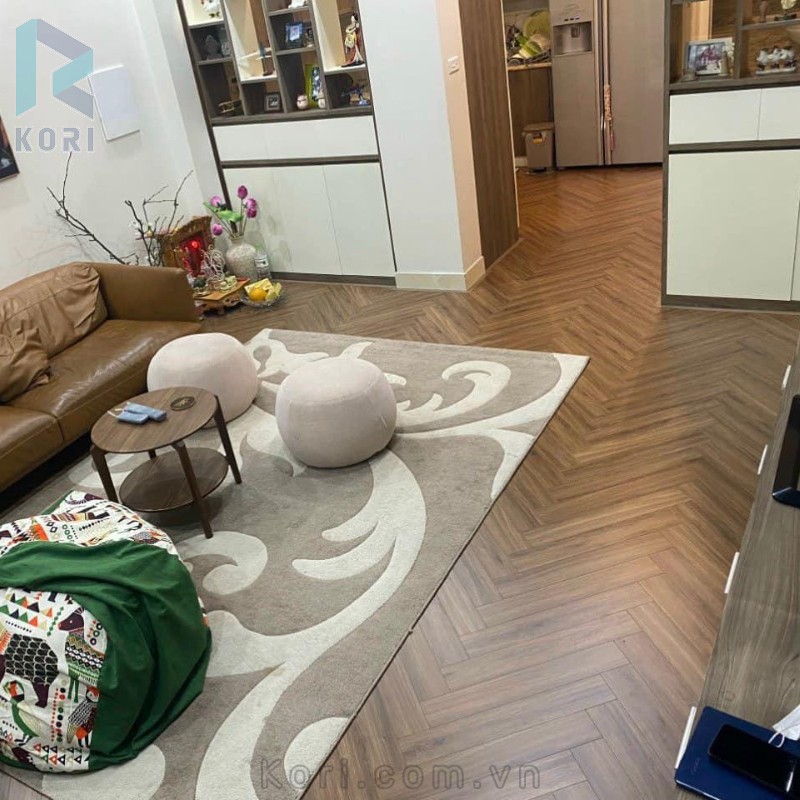 Sàn gỗ xương cá chịu nước