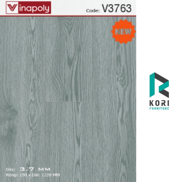 Sàn nhựa Vinapoly 3763