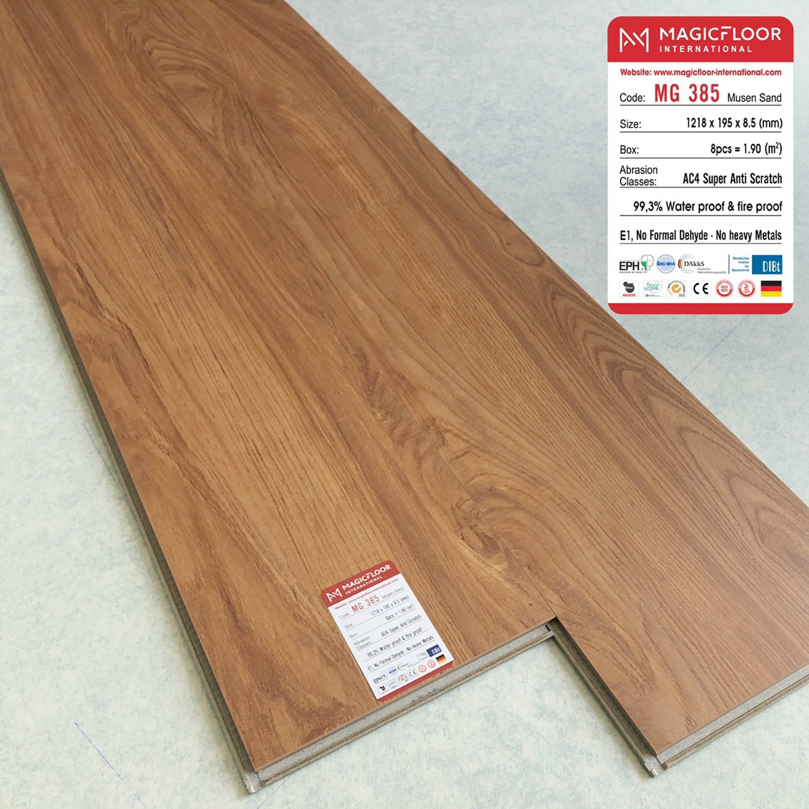 Sàn nhựa MagicFloor MG385