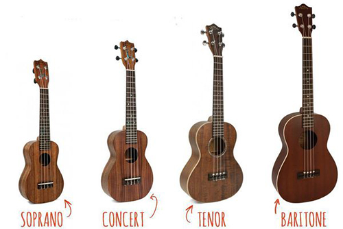 Phân biệt các loại ukulele - các loại ukulele