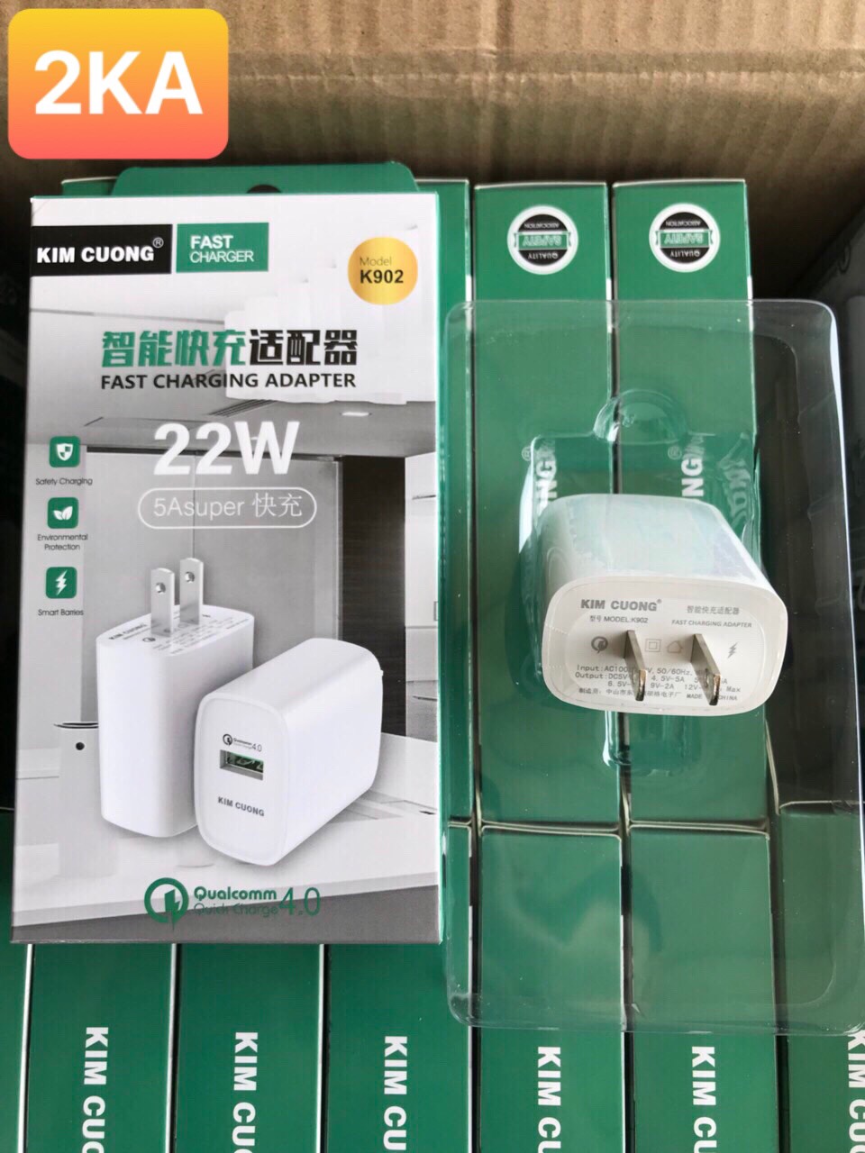 CÓC SẠC KIM CƯƠNG K-902