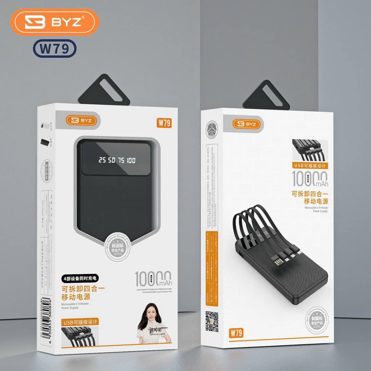 SẠC DỰ PHÒNG BYZ W79 10.000mah
